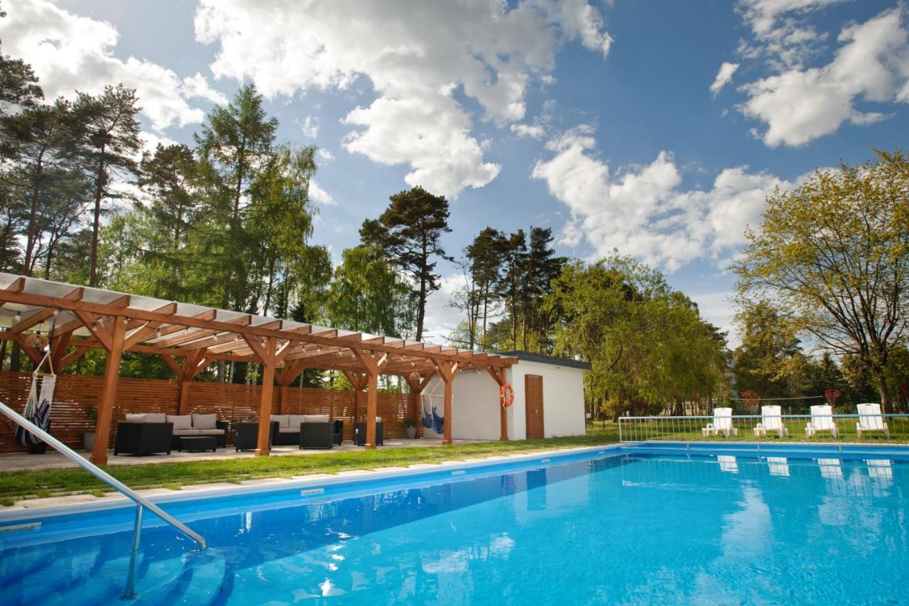 Wrzosowa Polana - Domki Letniskowe Mrzezyno Bagian luar foto